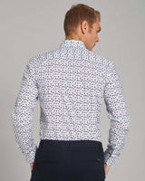 BS Nedved Slim Fit Skjorta - White