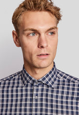 BS Emerson modern fit Skjorta - Blue