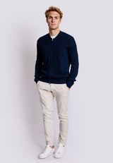 BS Andres Regular Fit Sticka - Navy
