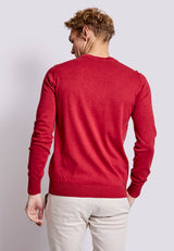 BS Jupiter Regular Fit Sticka - Dark Red