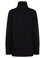 BS Antoinette Oversized Fit Stickat - Black