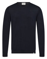 BS Georg Regular Fit Stickat - Navy