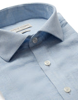 BS Burnie Casual Slim Fit Skjorta - Light Blue
