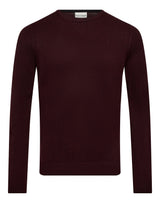 BS Jupiter Regular Fit Stickat - Bordeaux