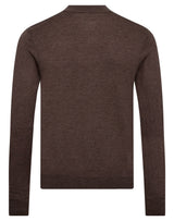 BS Alon Regular Fit Stickat - Brown