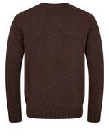 BS Azure Regular Fit Stickat - Brown