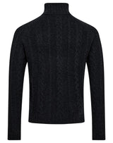BS Kano Regular Fit Stickat - Charcoal