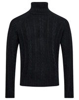 BS Kano Regular Fit Stickat - Charcoal