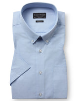 BS Giron Modern Fit Skjorta - Light Blue