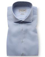 BS Fritz Slim Fit Skjorta - Light Blue/White