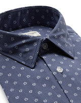 BS Grenier Performance Fit Skjorta - Dark Blue