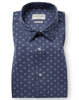BS Grenier Performance Fit Skjorta - Dark Blue