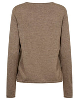 BS Ophelia Regular Fit Stickat - Brown