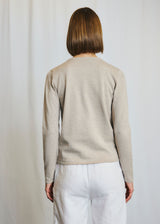 BS Melina Regular Fit Stickat - Sand