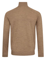 BS Pelle Regular Fit Stickat - Light Brown