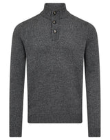 BS Alrek Regular Fit Stickat - Grey