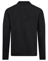 BS Nannak Regular Fit Stickat - Charcoal