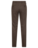 BS Rapallo Classic Fit Kostymbyxor - Brown