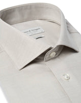 BS Caroll Slim Fit Skjorta - Sand