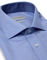 BS Freeman Slim Fit Skjorta - Light Blue