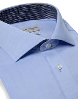 BS Judge Slim Fit Skjorta - Light Blue
