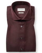 BS Machado Slim Fit Skjorta - Bordeaux