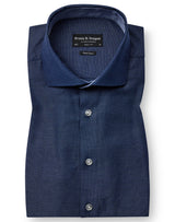 BS Yandy Modern Fit Skjorta - Dark Blue
