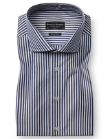 BS Julio Modern Fit Skjorta - Navy/White