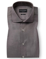 BS Spencer Modern Fit Skjorta - Brown