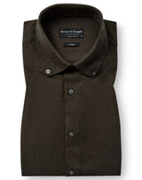 BS Faruk Casual Modern Fit Skjorta - Army