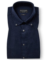BS Faruk Casual Modern Fit Skjorta - Dark Blue