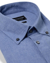 BS Faruk Casual Modern Fit Skjorta - Light Blue