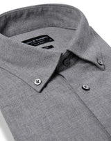 BS Faruk Casual Modern Fit Skjorta - Light Grey