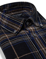 BS Shanin Casual Modern Fit Skjorta - Blue