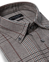 BS Tazul Casual Modern Fit Skjorta - Brown