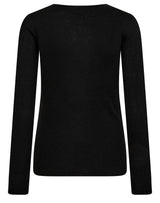 BS Asdis Regular Fit Stickat - Black