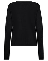 BS Ophelia Regular Fit Stickat - Black