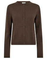 BS Kjersti Regular Fit Stickat - Dark Brown