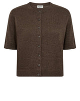 BS Ada Regular Fit Stickat - Dark Brown