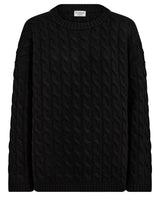 BS Miranda Regular Fit Stickat - Black