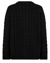 BS Miranda Regular Fit Stickat - Black