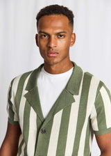 BS Romeo Regular Fit Pikétröja - Green/White