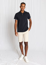 BS Delos Regular Fit Pikétröja - Navy