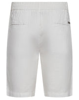 BS Vittorio Regular Fit Shorts - White