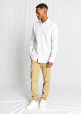 BS Buric Slim Fit Skjorta - White