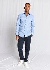 BS Hendrik Slim Fit Skjorta - Blue