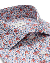 BS Moller Slim Fit Skjorta - Orange