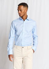 BS Borut Slim Fit Skjorta - Light Blue