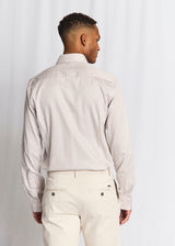 BS Kunkel Slim Fit Skjorta - Sand/White