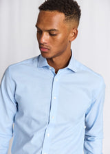 BS Cindrik Slim Fit Skjorta - Light Blue